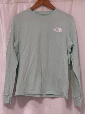 The North Face Mint Green Long Sleeve Shirt